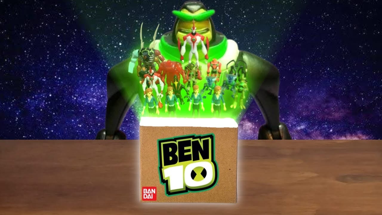 Unboxing de caja con figuras exclusivas de Ben 10!!