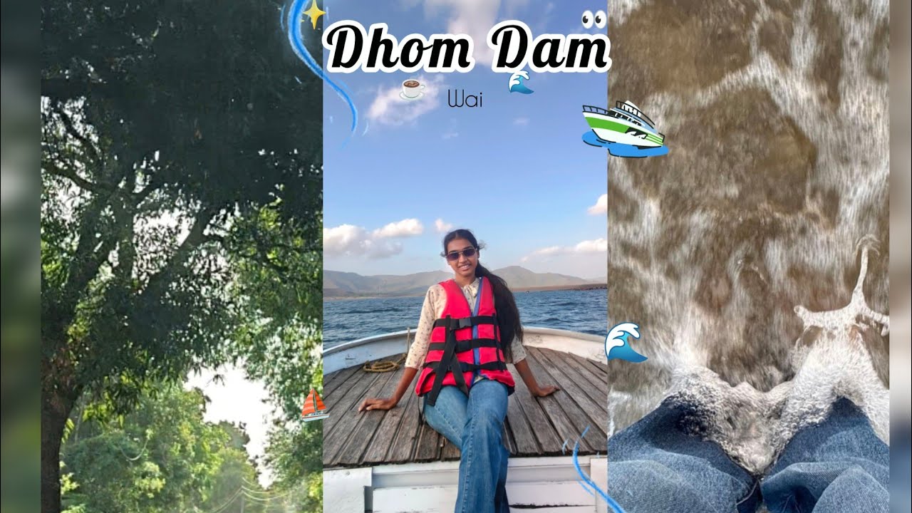 Dhom Dam Wai 🌊#travelvlog #dhomdam #boating #beautifulview 
