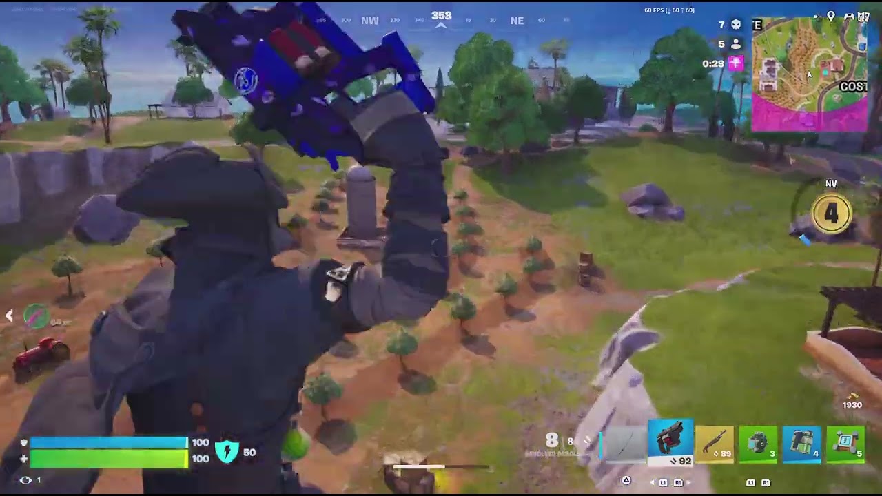 Fortnite ps5 60 fps