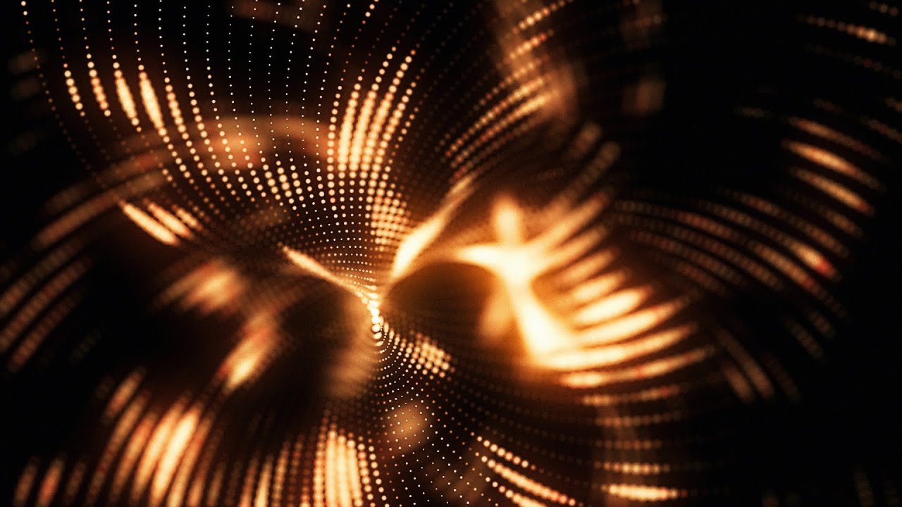 Trama Dourada Cheia De Sombras | Loop Infinito | After Effects | Motion Graphics