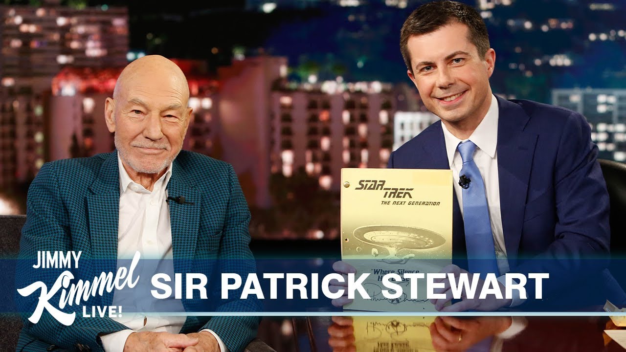 Guest Host Mayor Pete Buttigieg Interviews Sir Patrick Stewart