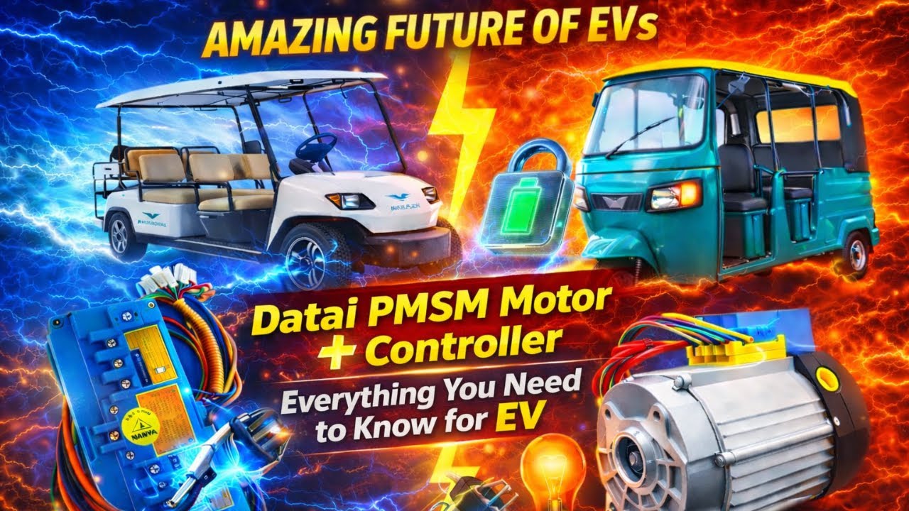 Complete Guide to Datai PMSM Motor & Controller | EV Power Unlocked