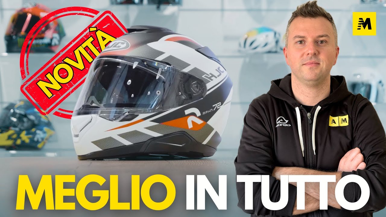 NOVITÀ HJC: arriva RPHA 72, lo sport-touring, più leggero, più silenzioso e più comodo di RPHA 71