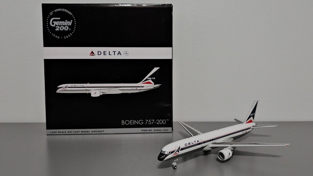 Gemini 200 Delta Airlines Boeing 757-200 