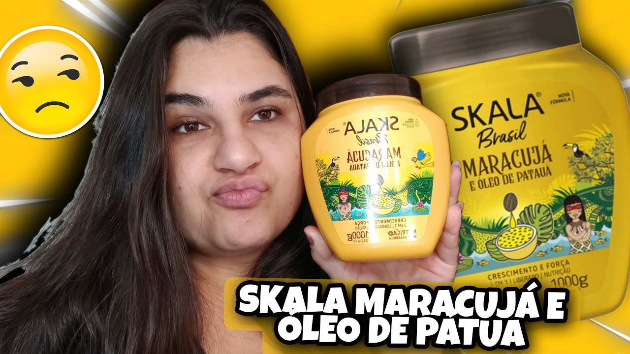 NOVO SKALA BRASIL MARACUJÁ E ÓLEO DE PATUA / TOTALMENTE REFORMULADO .