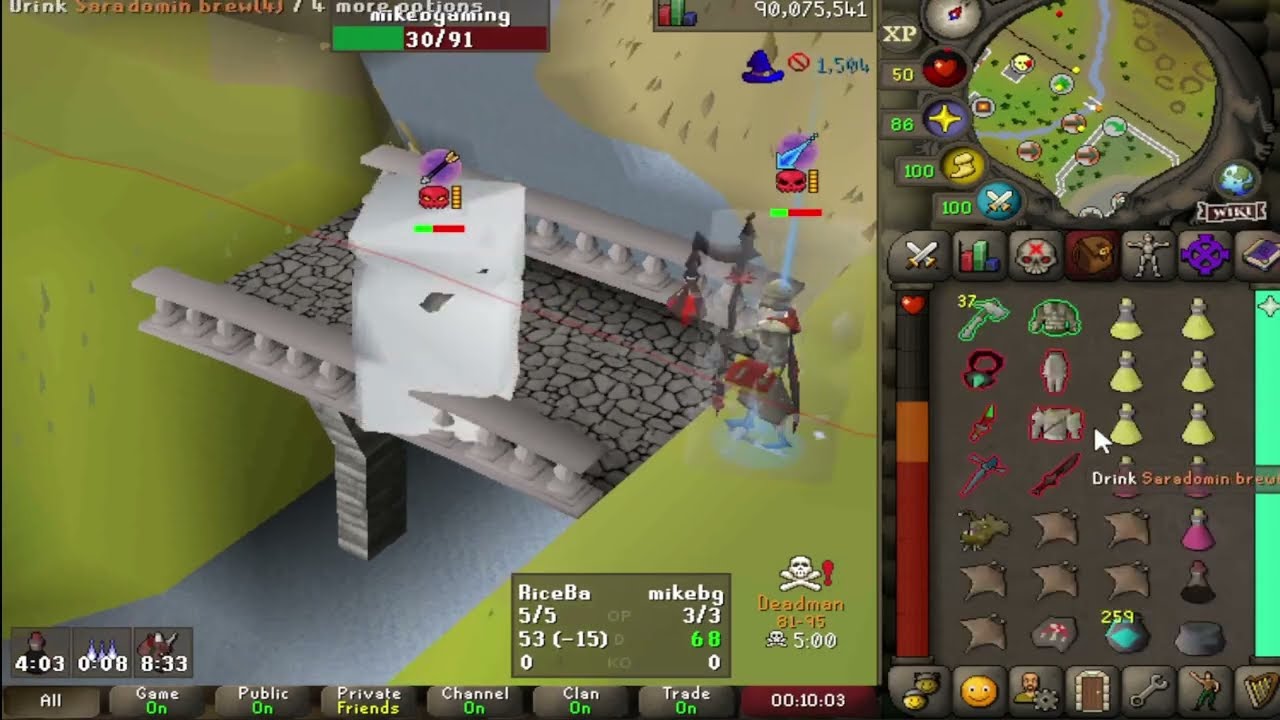 DeadManMode Annihilation Pk Video - (DMM PvP Highlights) - (Featuring OSRS Music/Diss)