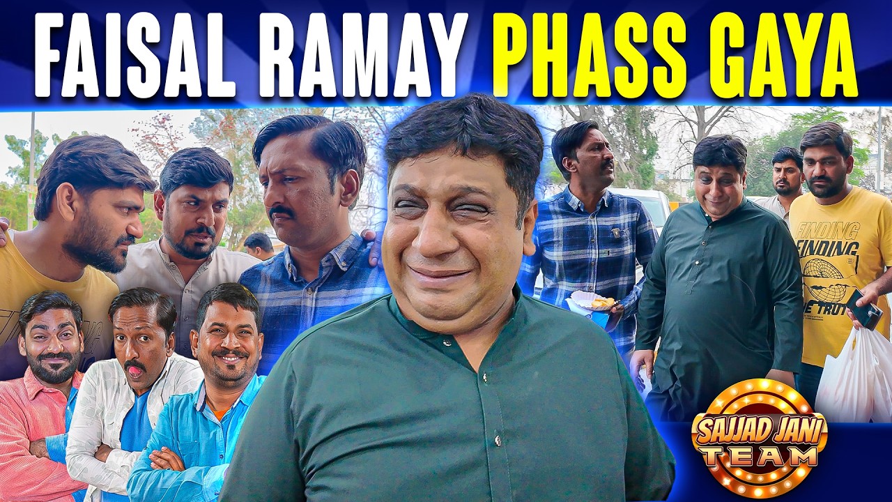 Faisal Ramay Phass Gaya 🤣 | Sajjad Jani Team New Funny Video 🎉