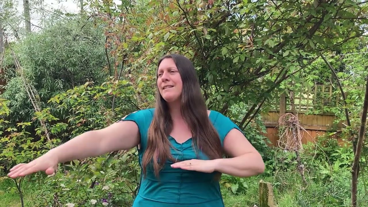 Good Morning Old Elder Tree sing in British Sign Language (BSL) and singing