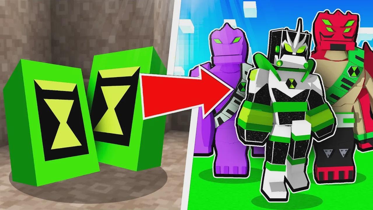 I Built Ben 10's Biomnitrix in Minecraft!