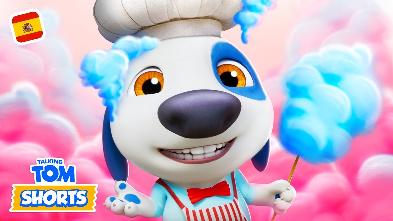 Algodón de azúcar testarudo 😋 Cortos de Talking Tom