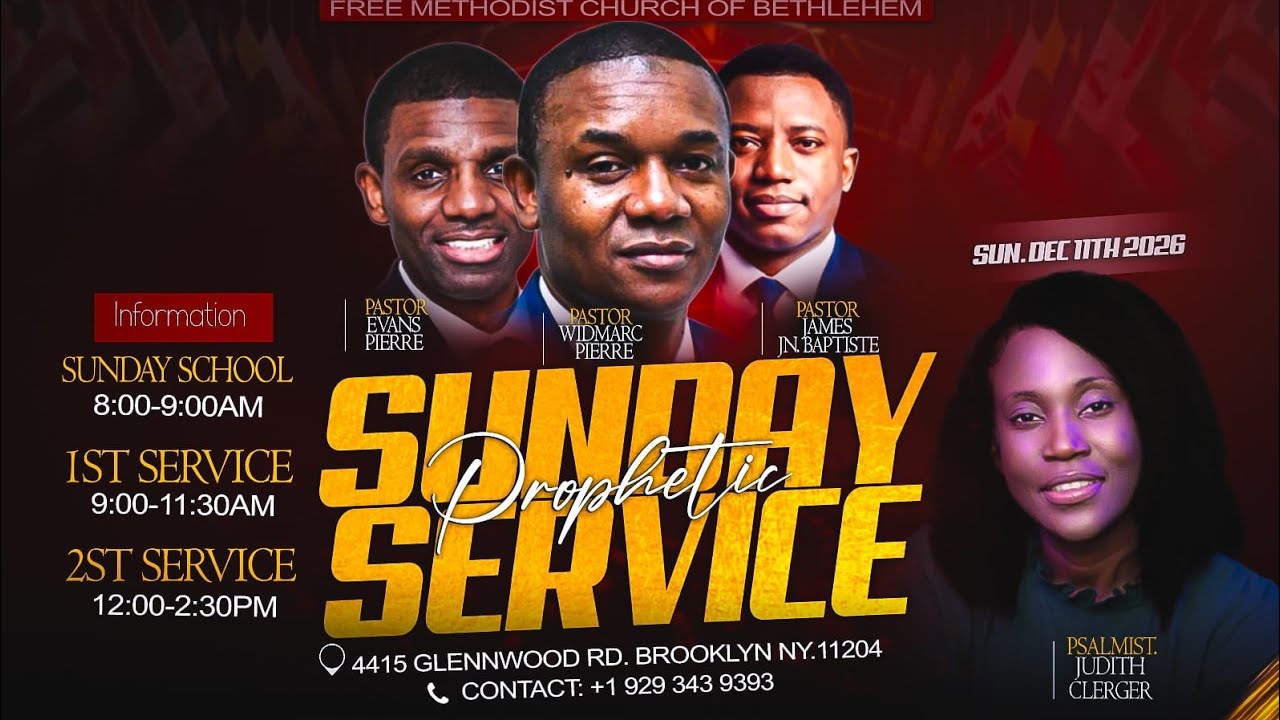 9:00AM Sunday Worship Service | Free Methodist Church of Bethlehem
