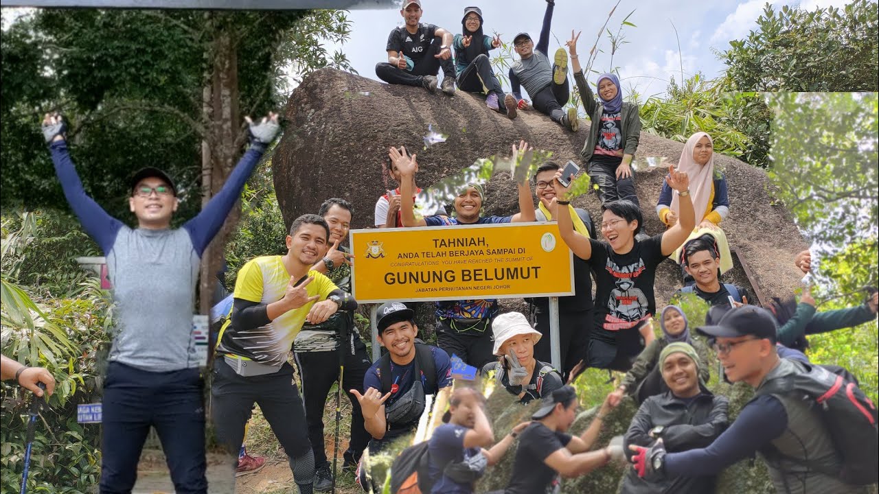 Pendakian ke Gunung Belumut, Kluang, Johor