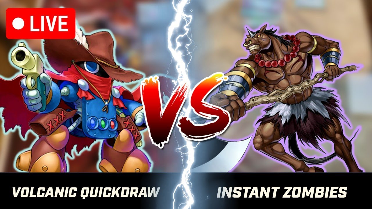 VOLCANIC QUICKDRAW VS. INSTANT ZOMBIES - FULL MATCH [EDISON FORMAT]