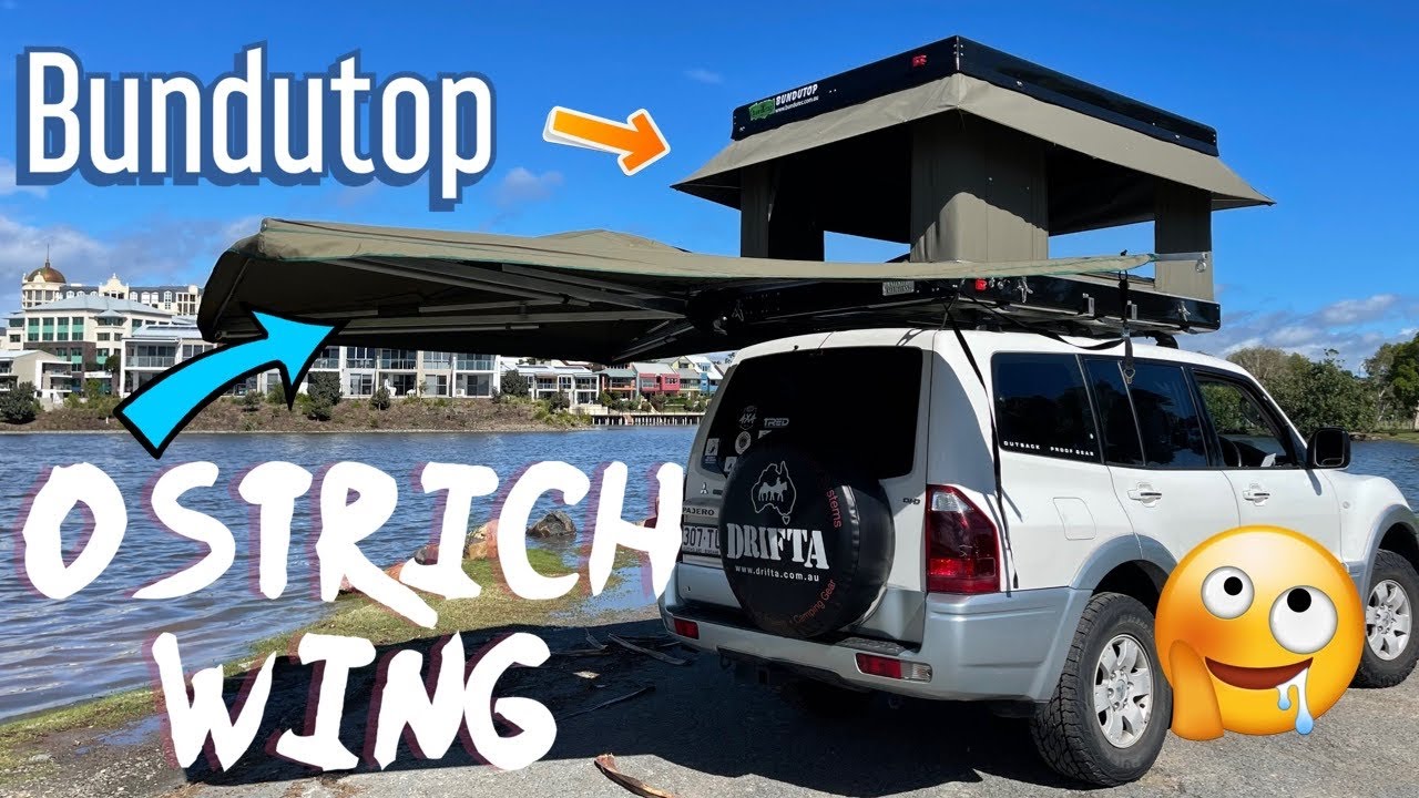 First setup of my new Ostrich Wing awning