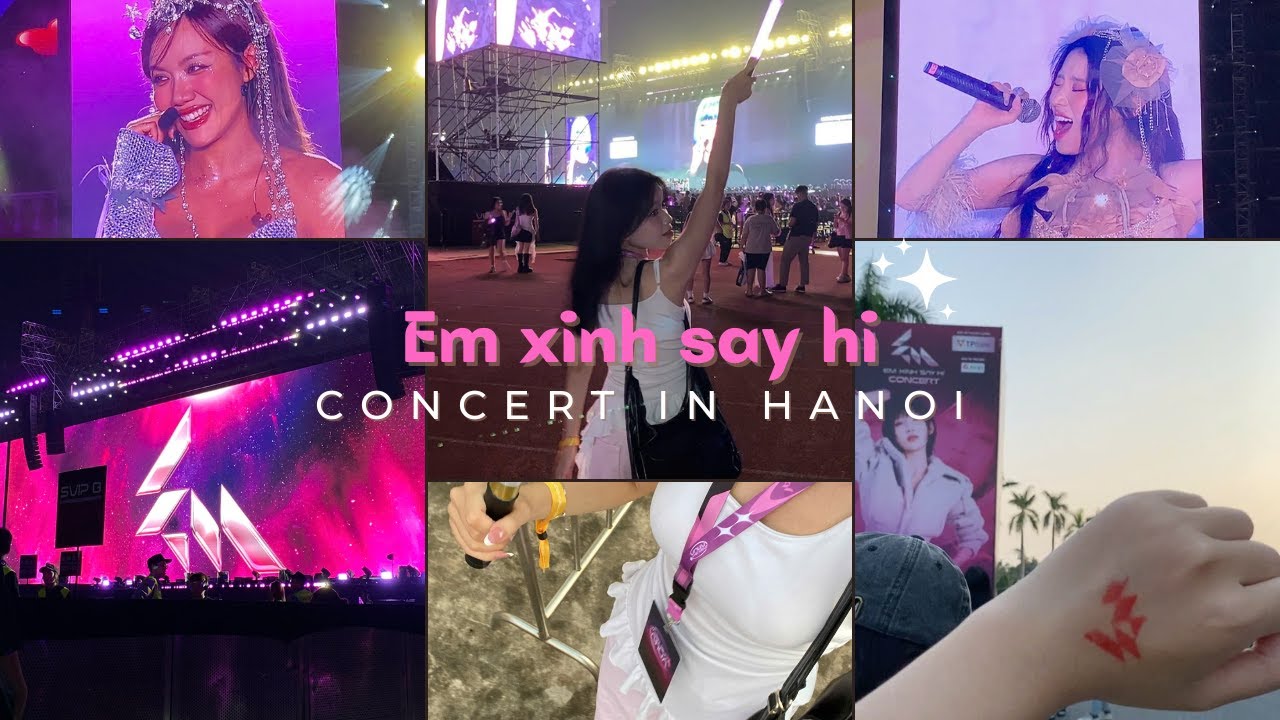 [EXSH CONCERT DAY 2 IN HANOI] ĐI CONCERT MỘT MÌNH, TRÚNG SOUND CHECK, VÉ VIP, QUẨY HẾT NẤC CÙNG MÌNH