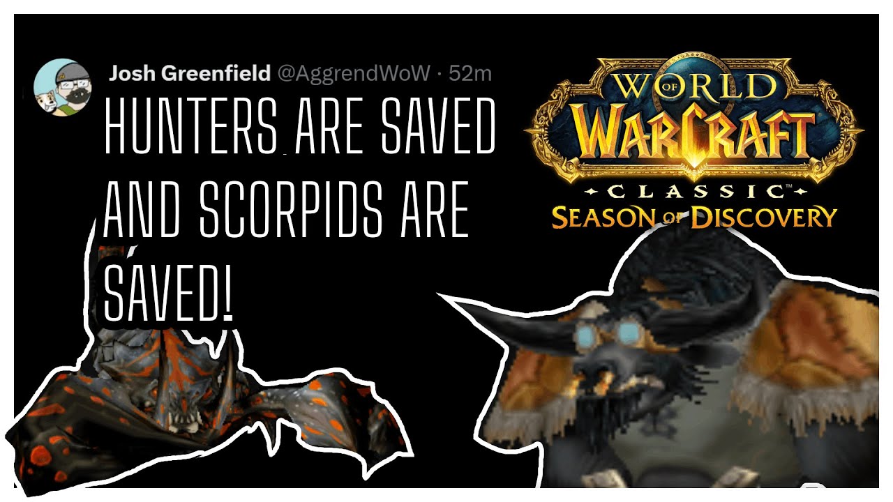 WoW Classic Season of Discovery Best Hunter Pet | Scorpids Are Back | Wailing Caverns Hunter TOP DPS