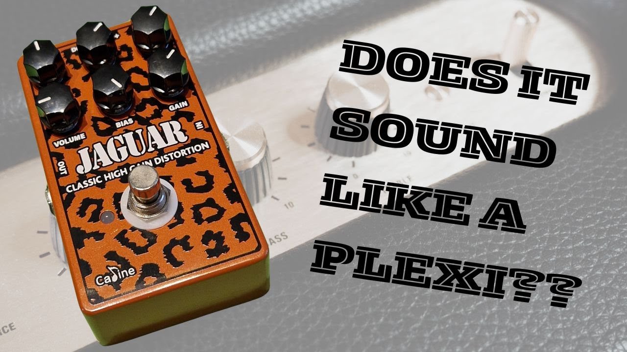 Caline Jaguar Classic High Gain Distortion Pedal Demo & Review