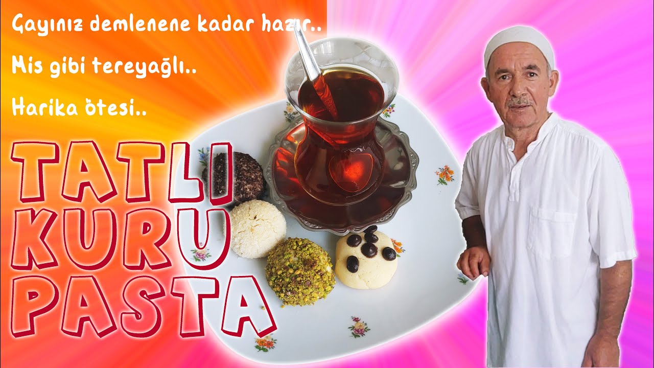 Mis gibi tereyağlı enfes tatlı kuru pasta tarifimiz geldi