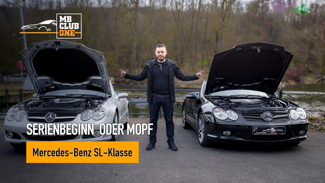 R230 SL Serienbeginn oder Mopf 1 Vergleich durch S L Spezialist