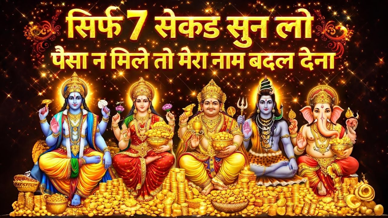 सिर्फ 7 बार बोल दो यह मंत्र 🙏 7 पुश्ते बैठकर खाओगे | पंचदेव साधना 🤑