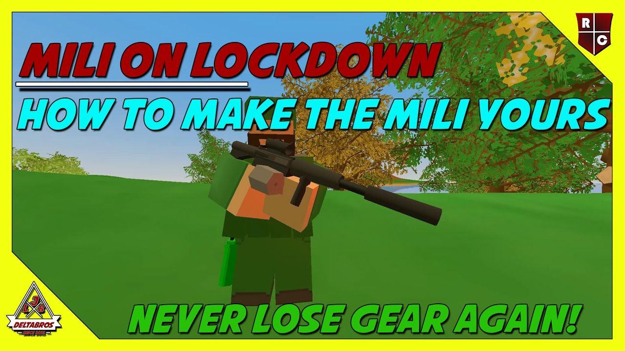 How to never lose gear in the Military | Unturned Tutorial