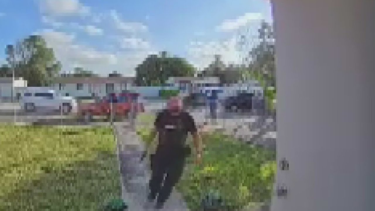 Doorbell camera video shows Miami Gardens Police surging scene where officer shoots, kills man