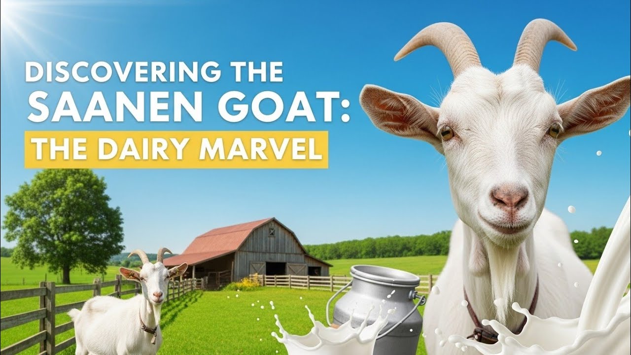 Discovering the Saanen Goat: The Dairy Marvel