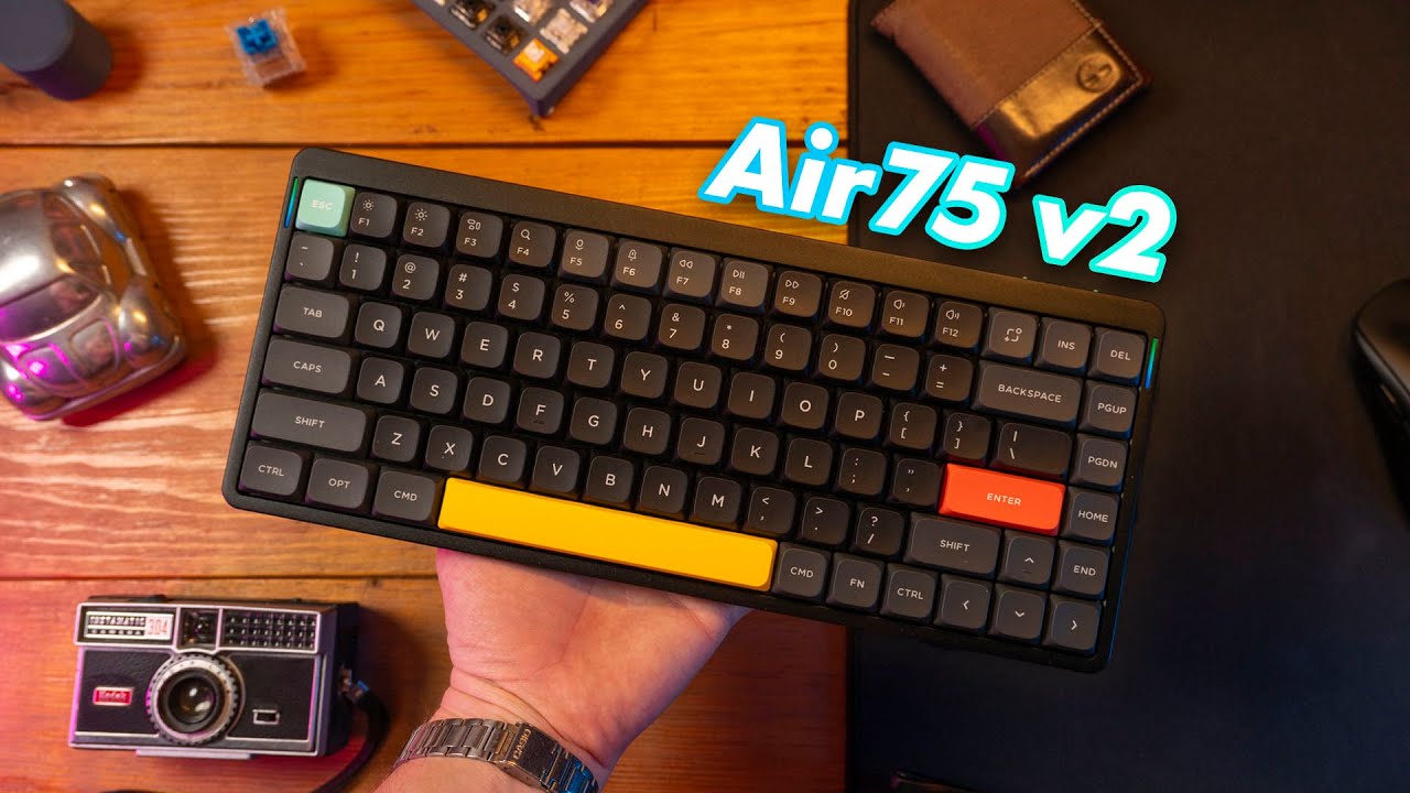 Nuphy Air75 v2: El mejor TECLADO port&aacute;til que he probado.