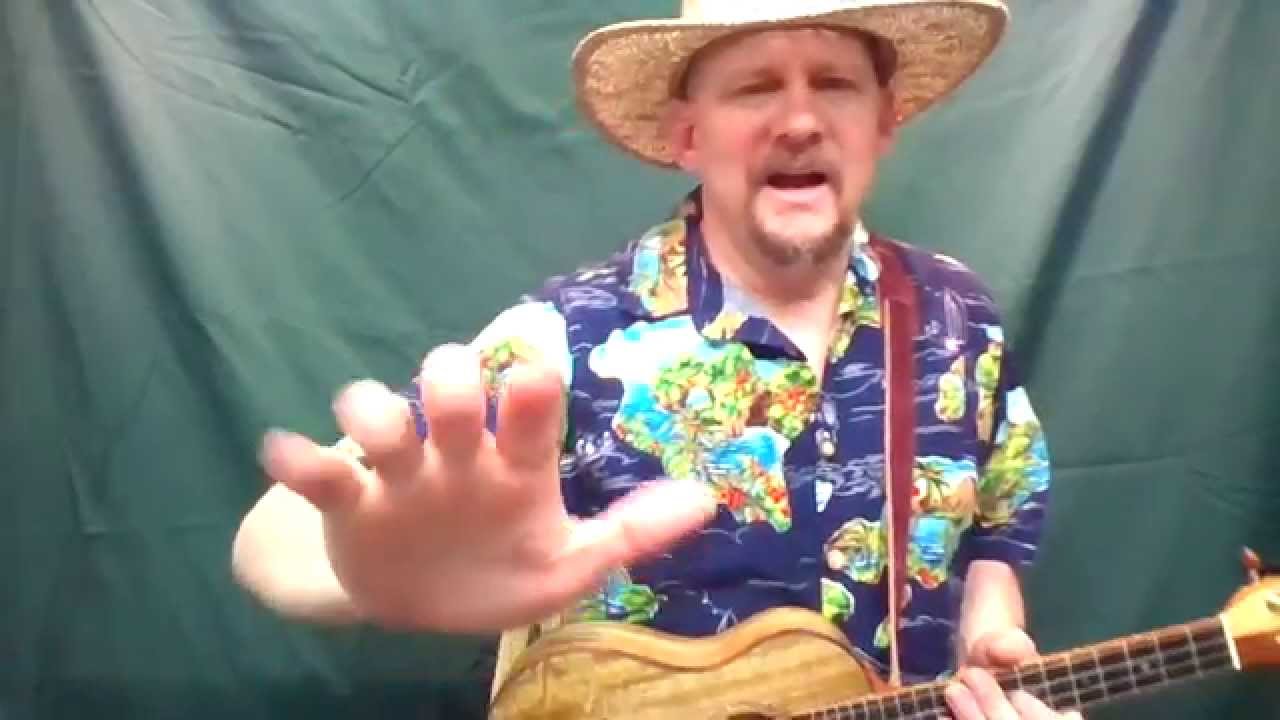 Volcano - Jimmy Buffett (ukulele tutorial by MUJ)