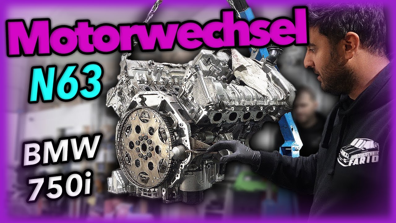 OHNE &Ouml;L GEFAHREN?? BMW N63 Motorwechsel (BMW 750i) | BMWFarid
