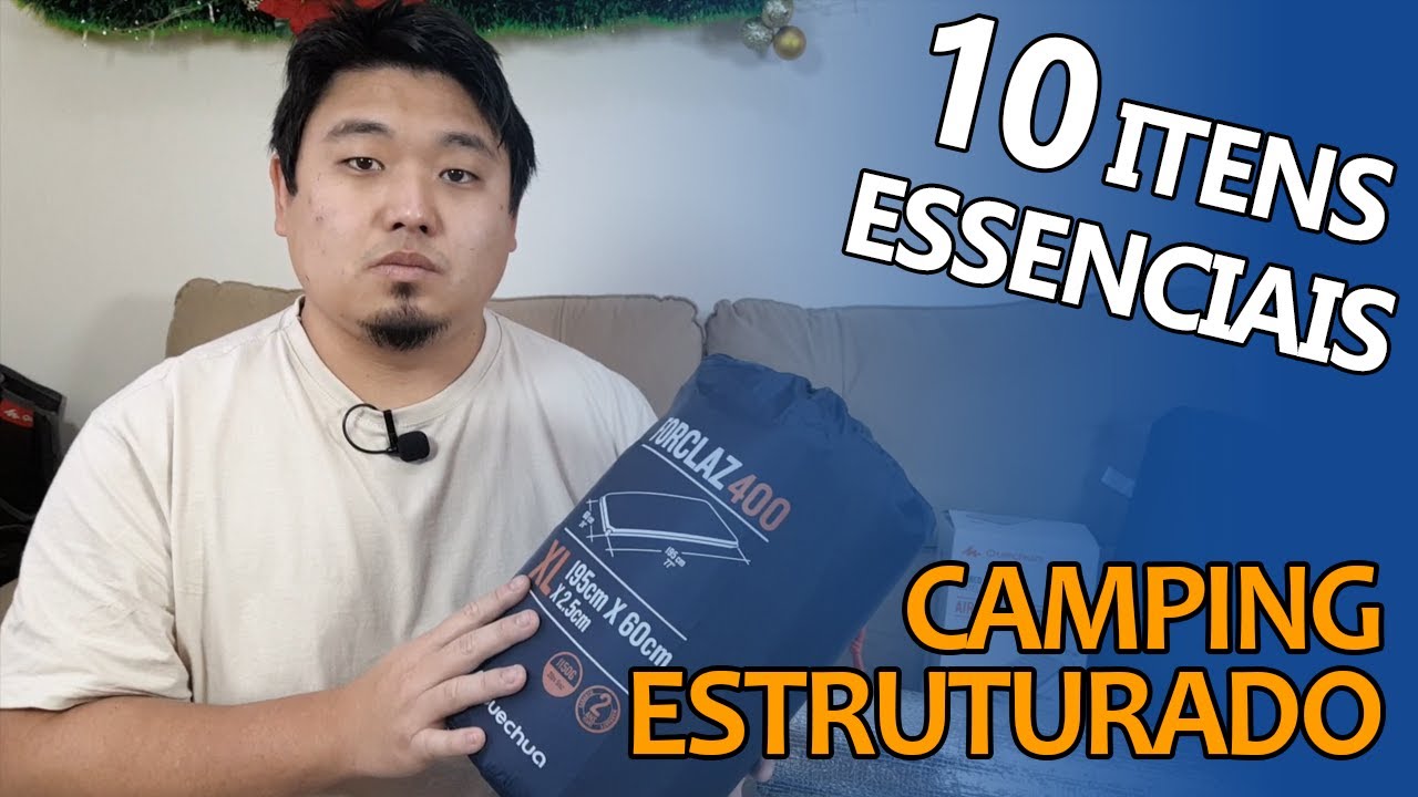 10 Itens essenciais para CAMPING ESTRUTURADO | Minha opinião