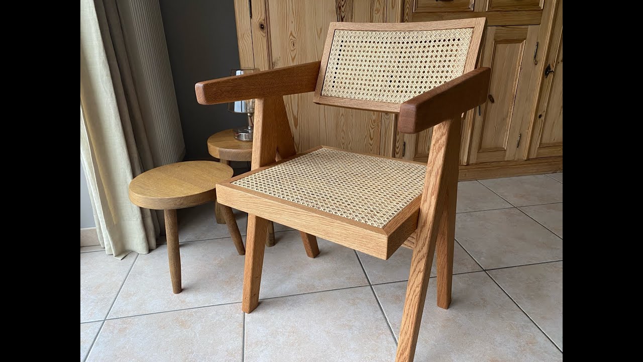 Chaise -  Inspiration P.  Jeanneret