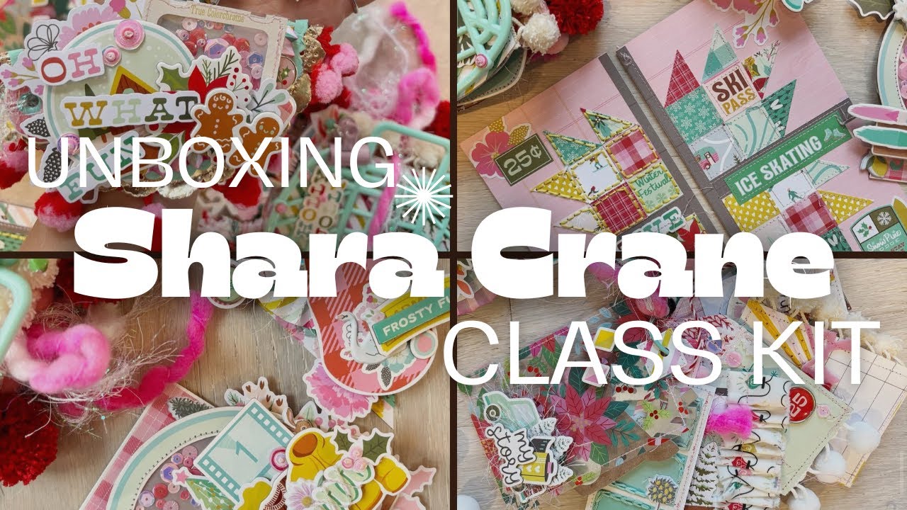 Unboxing Shara Crane Craft Kit - Snow Pine Lodge