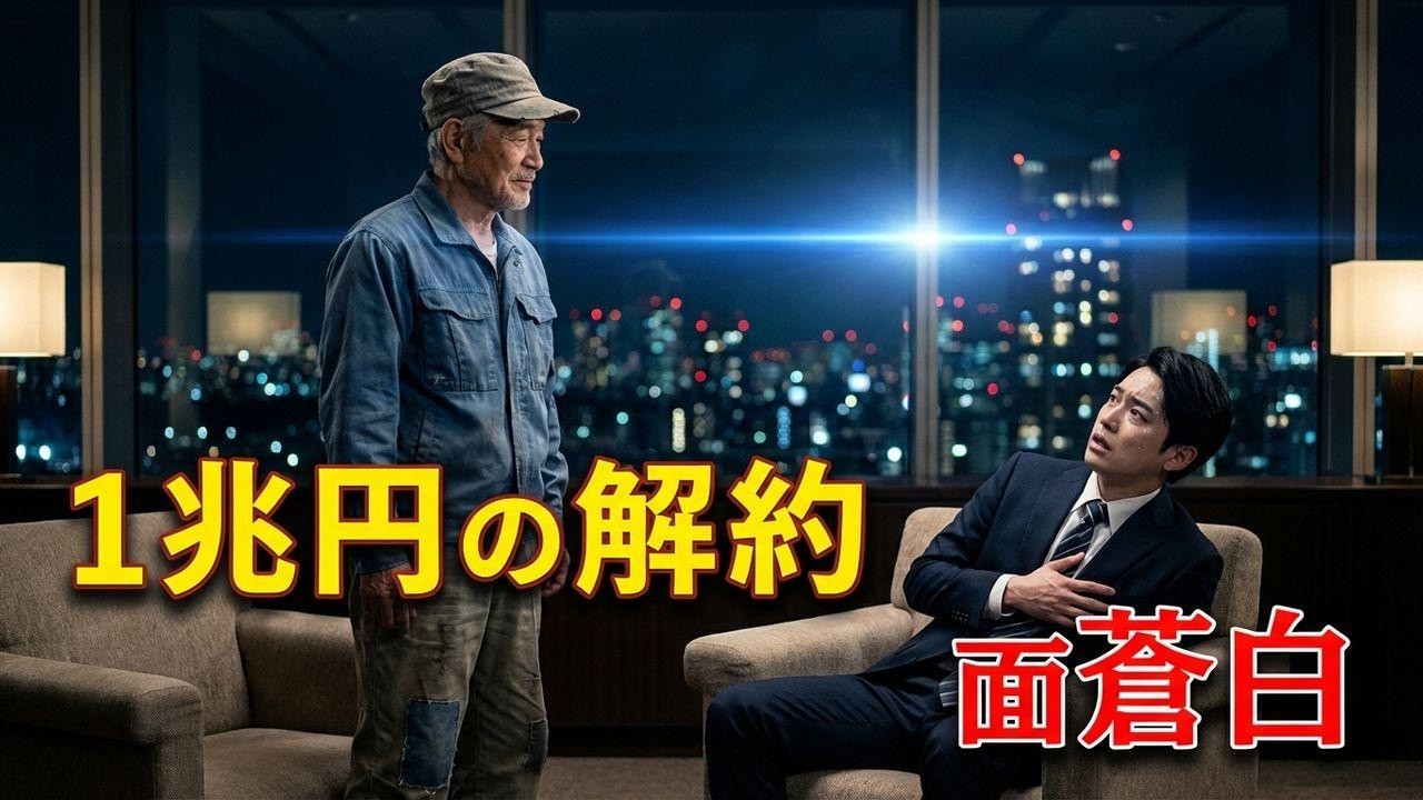 「貧乏企業は潰れろ」傲慢なエリート銀行員、ボロ服の老人から1兆円の解約申請に顔面蒼白