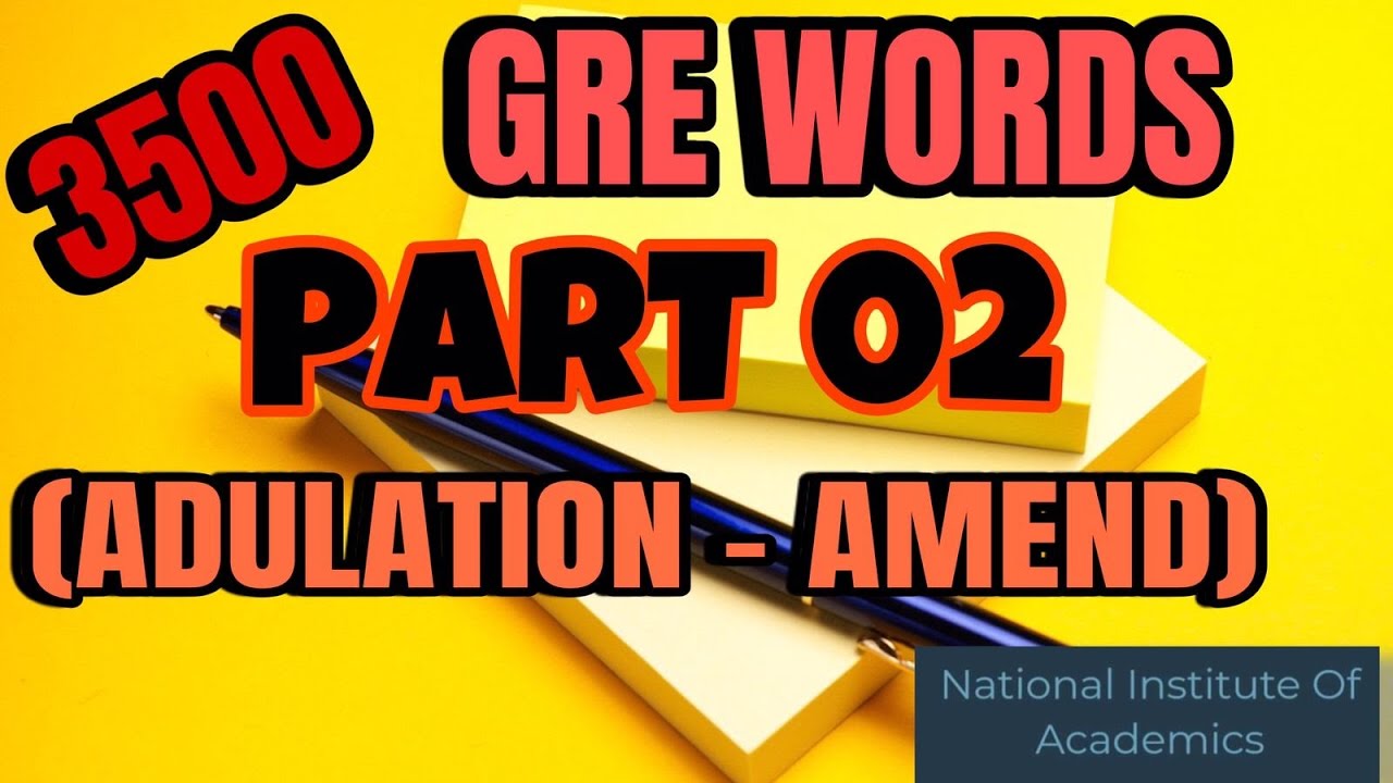 PART 2 BARRON GRE 3500 (ADULATION-AMEND)