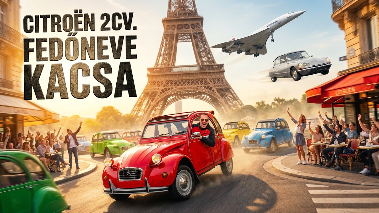 Citroen 2CV. Fedőneve: 