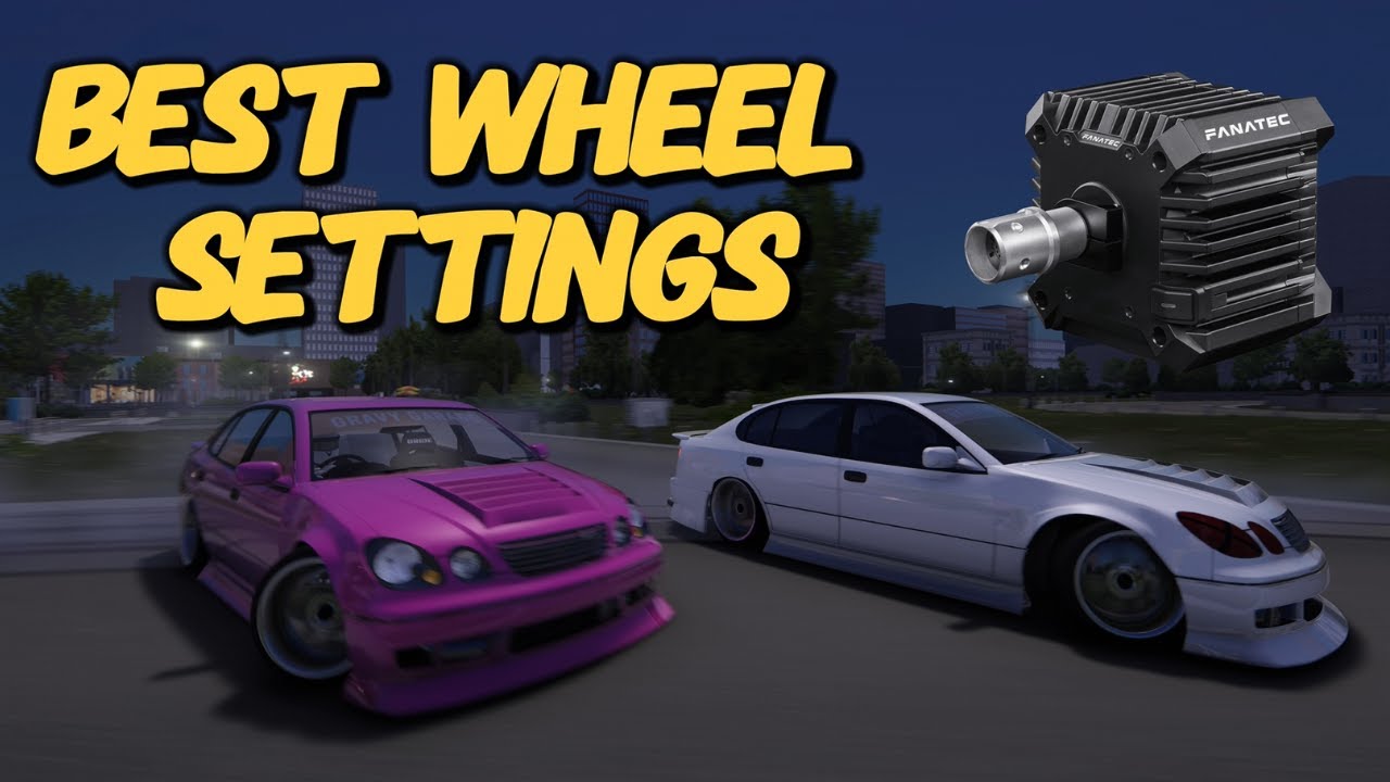 BEST Fanatec Wheel Settings For Assetto Corsa
