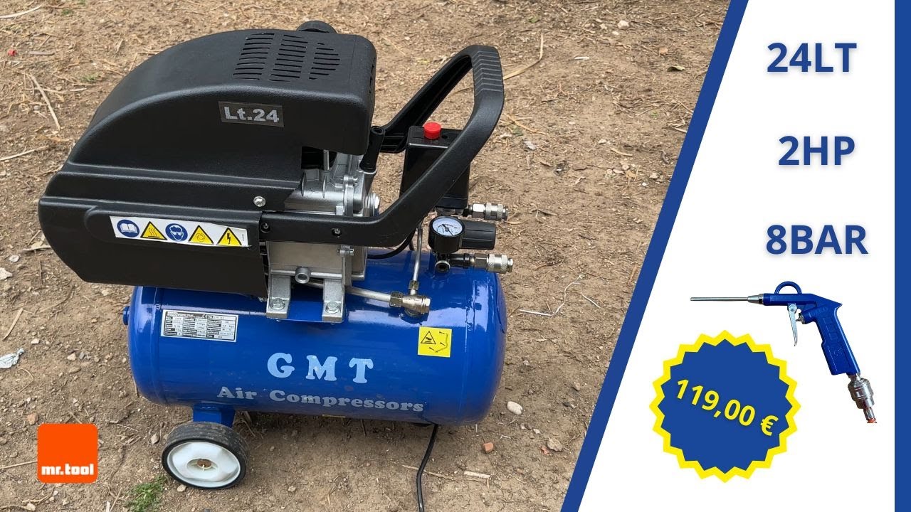 ΑΕΡΟΣΥΜΠΙΕΣΤΗΣ GMT 24LT - 2HP