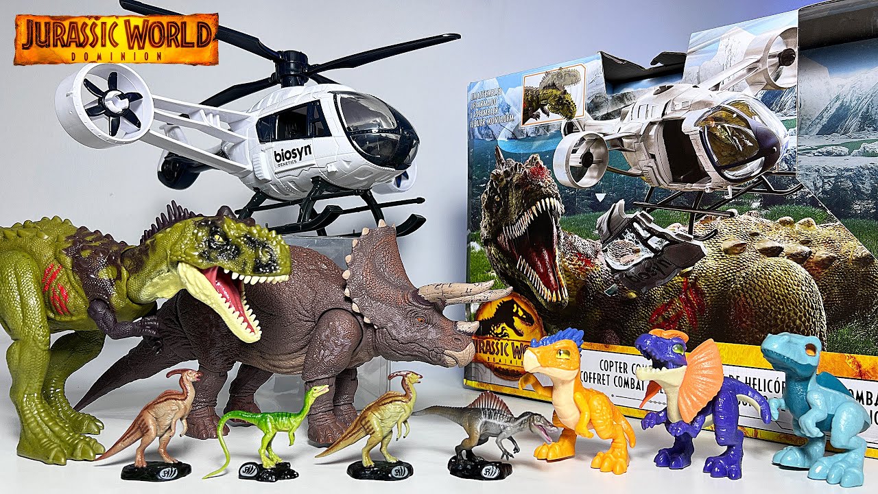 Unboxing NEW Jurassic World Dominion Dinosaurs Toys!