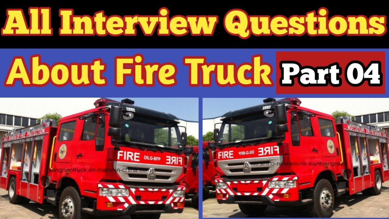 Fire Truck Complete Interview Question Answer in Hindi | HSE Officer Interview question | Part 04