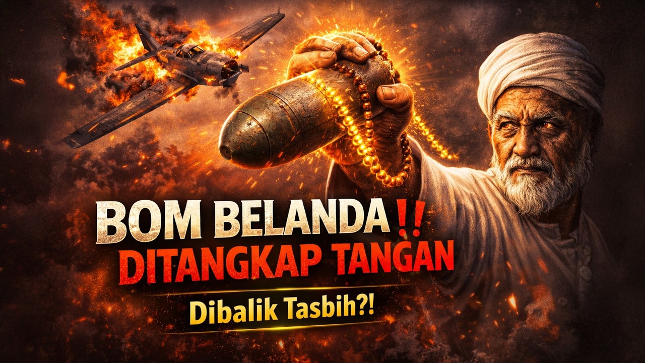 BOM BELANDA DITANGKAP TANGAN ‼️Detik-detik Kyai Amin Ciwaringin Jatuhkan Pesawat Tempur Pakai Tasbih