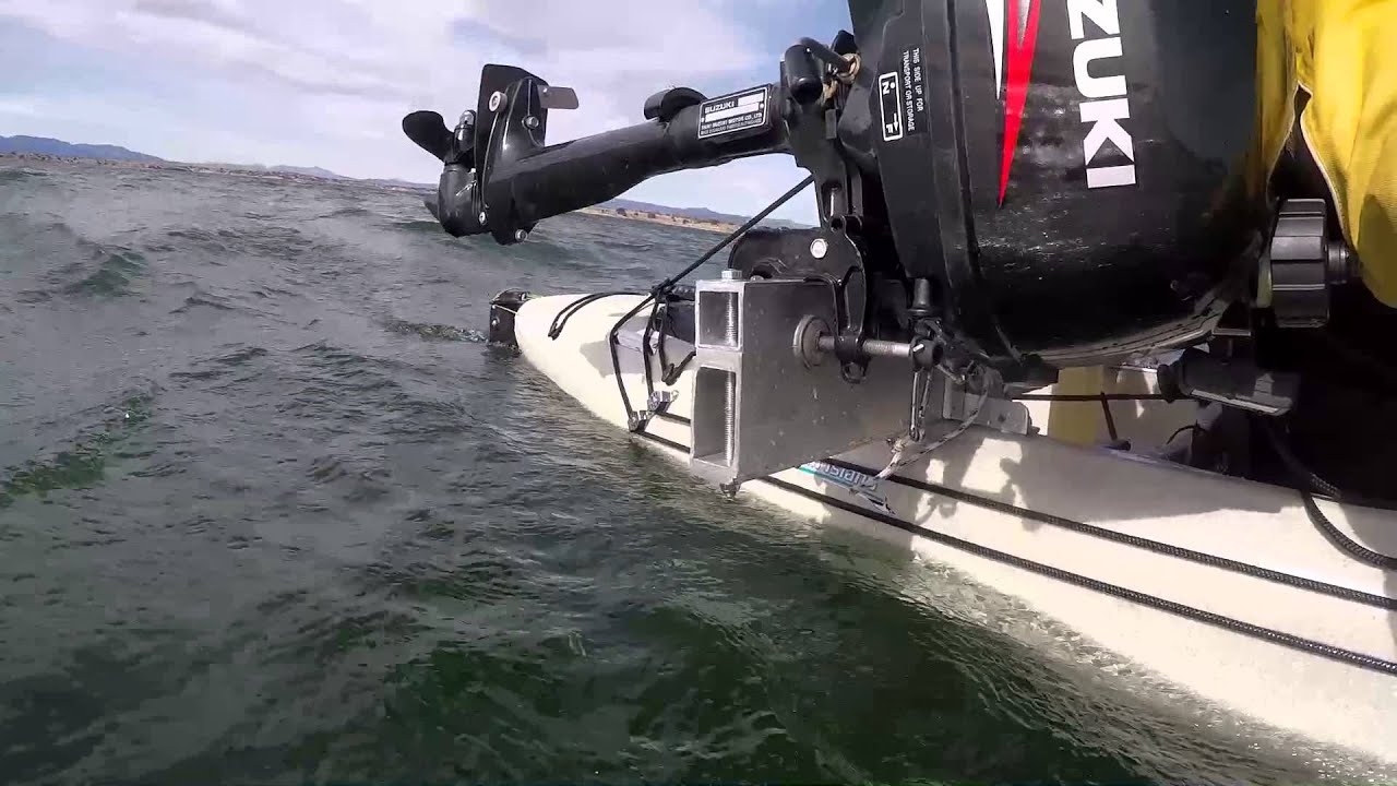 Hobie TI outboard mount