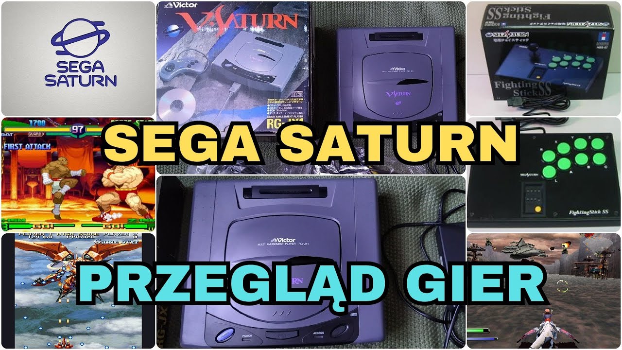 Borsuk Retro Gry TV: SEGA SATURN - Gramy w HITY i KITY + Przegląd Gier #2 (Gość: Qurt)