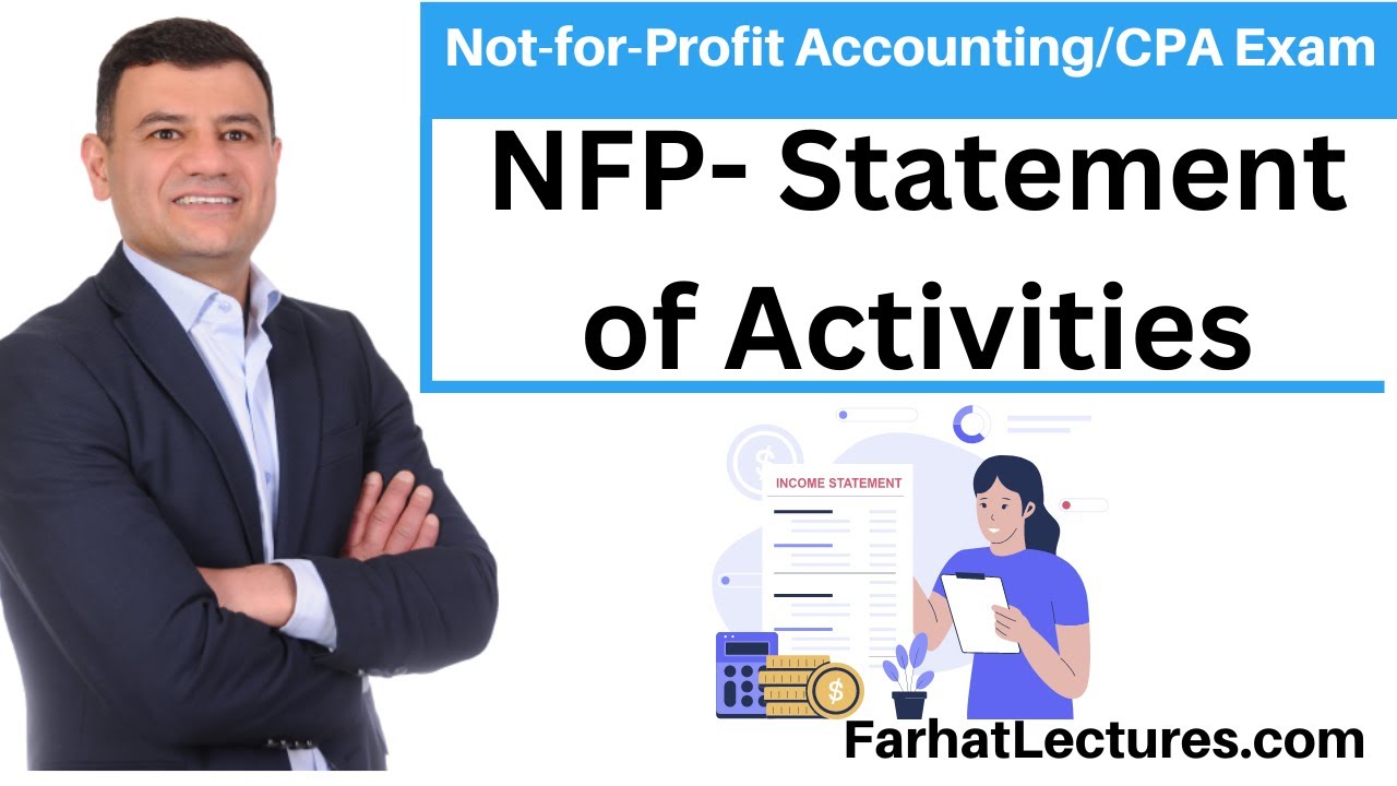 Statement of Activities Simplified CPA Exam.
