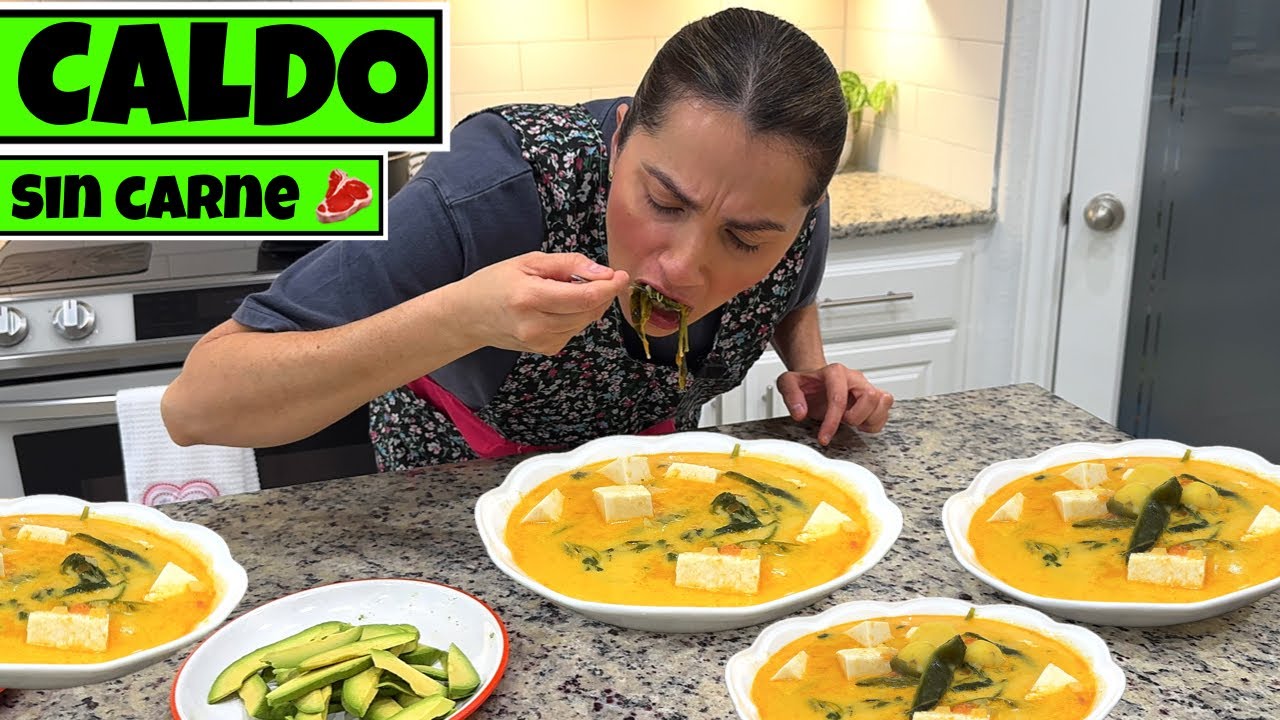 🔥 CALDO DE QUESO: ¡La Mejor Receta Sin Carne para Semana Santa y cuaresma!