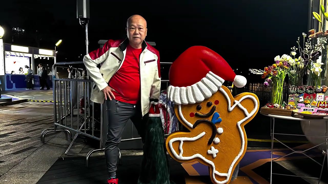［深圳篇］夜遊深圳灣人才公園 ｜ 美團無人機送餐 ｜ 萬象城聖誕燈飾｜ 萬象城水景光影秀 19-Dec-2025