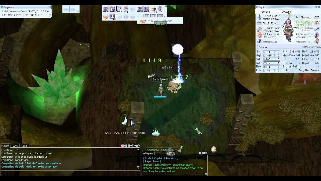 Atlantis RO, Assassin cross VS nyd_dun01