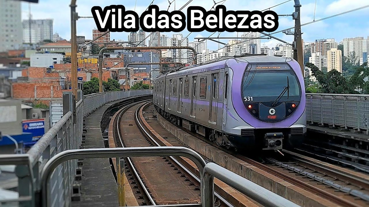 Via Mobilidade | Movimentação de Trens Na Estação Vila das Belezas