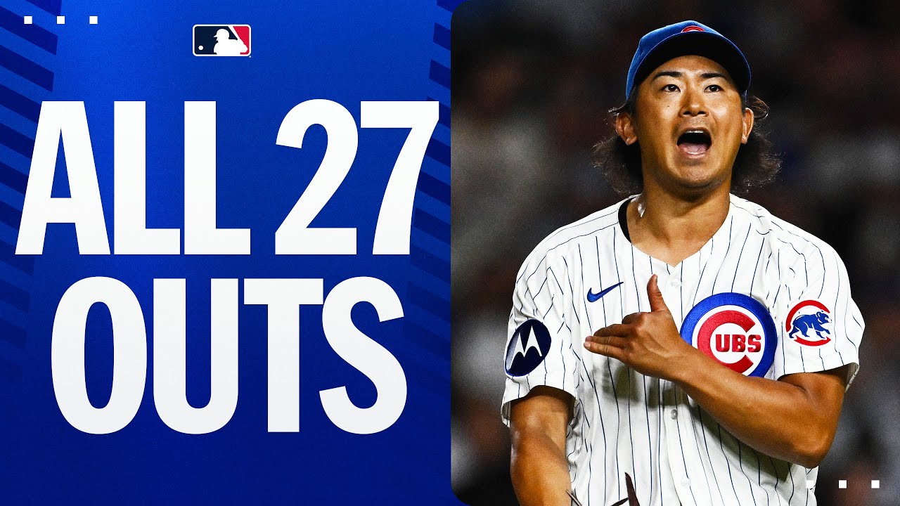 ALL 27 OUTS of Cubs NO-HITTER! (Shota Imanaga, Nate Pearson, and Porter Hodge) | 今永昇太