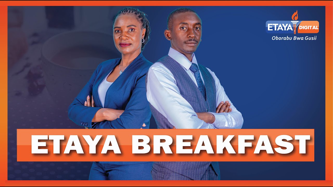 LIVE|| Etaya Breakfast Show With Brighton Makori And Sarah Ontita - 20/03/26